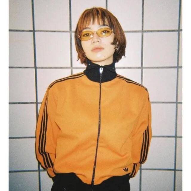 adidas アディダス ジャージ オレンジ 70s 小松菜奈-