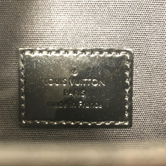 美品 ルイヴィトン ヴェルニ ポシェット ルーシー ノワール