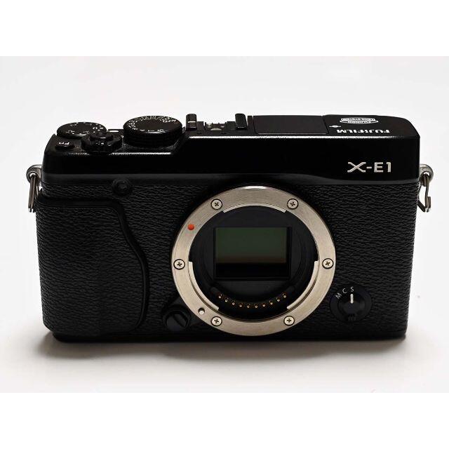 【美品】X-E1 黒 ブラック ボディ ケース付属 1