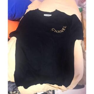 シャネル(CHANEL)のシャネルCHANELヴィンテージ極美品Tシャツ(Tシャツ(半袖/袖なし))