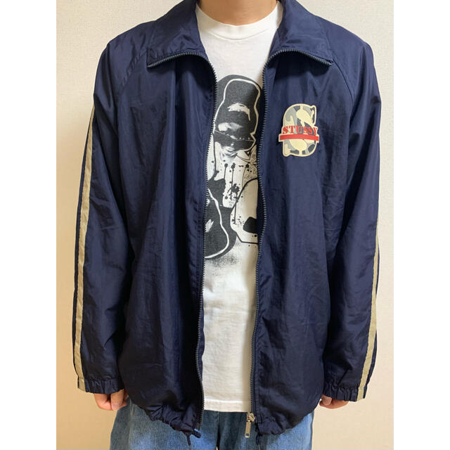 STUSSY(ステューシー)の【古着】90s STUSSY SPORT ナイロンジャケット メンズのジャケット/アウター(ナイロンジャケット)の商品写真