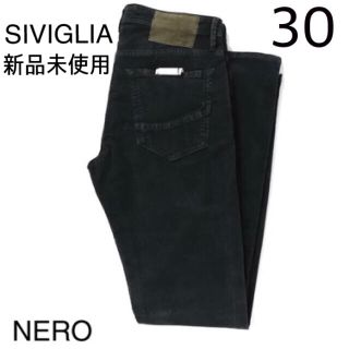 シビリア(SIVIGLIA)のSIVIGLIA シビリア コーディロイ ストレッチパンツ BLACK 30(チノパン)