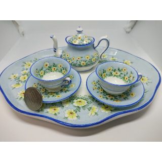 ウェッジウッド(WEDGWOOD)の激レア! ミニチュア アンティーク クラウンスタッフォードシャー ウェッジウッド(陶芸)