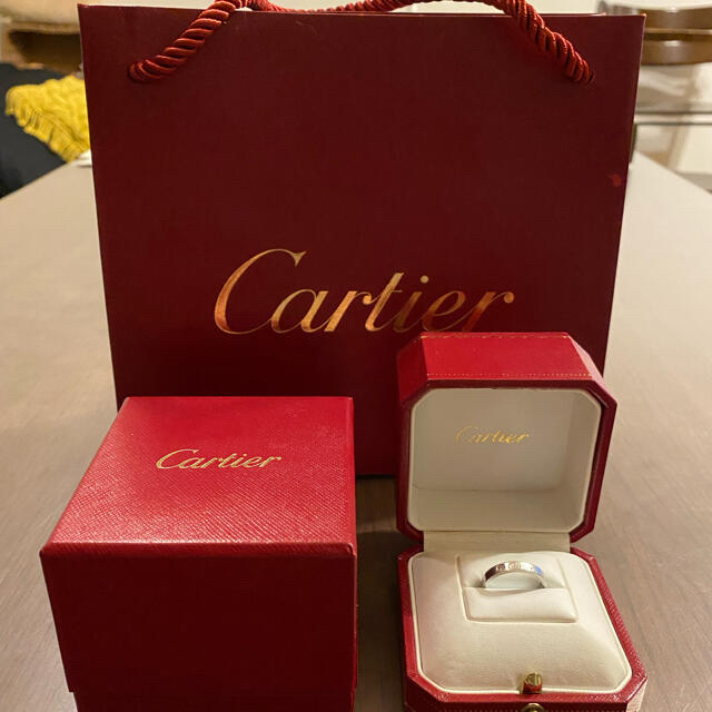 Cartier ウェディング 1Pダイヤモンドリング 50の通販 by ロディ's shop｜カルティエならラクマ - Nan様専用 Cドゥ カルティエ 新作大得価