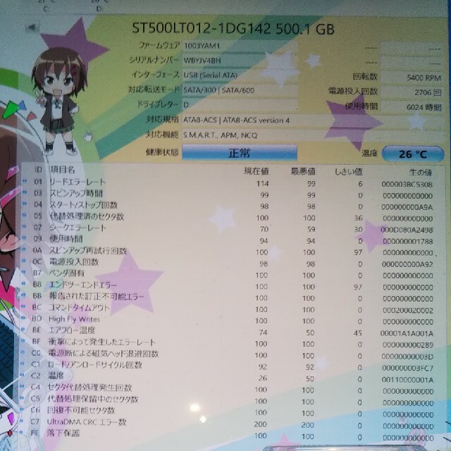 動作確認済】HGST製他 2.5i/7mm厚 500GB SATA-HDD 動作確認済】HGST製他 2.5i/7mm厚 500GB SATA-HDD