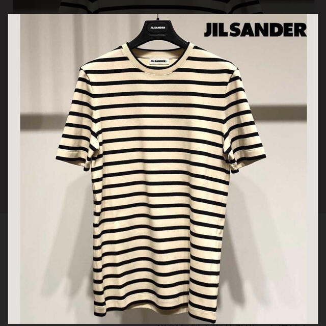 トップス正規品　美品　ジルサンダー　jilsander Tシャツ　ボーダー　ユニセックス