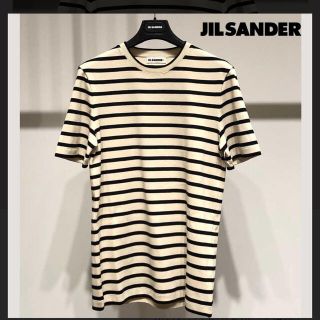 ジルサンダー(Jil Sander)の正規品　美品　ジルサンダー　jilsander Tシャツ　ボーダー　ユニセックス(Tシャツ(半袖/袖なし))