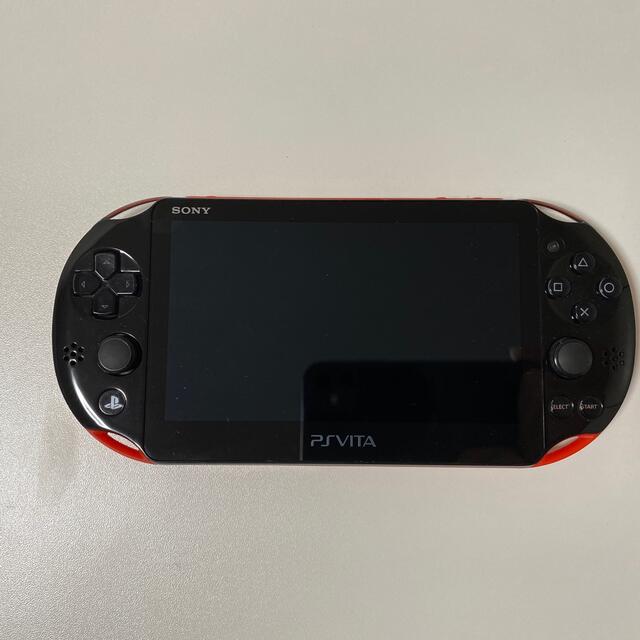 PSVita 本体 レッド/ブラック ＋ケース　動作確認済み