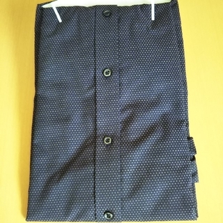 コシノ ヒロコ　シャツ　長袖　Mサイズ　黒　Ｙシャツ　カッターシャツ