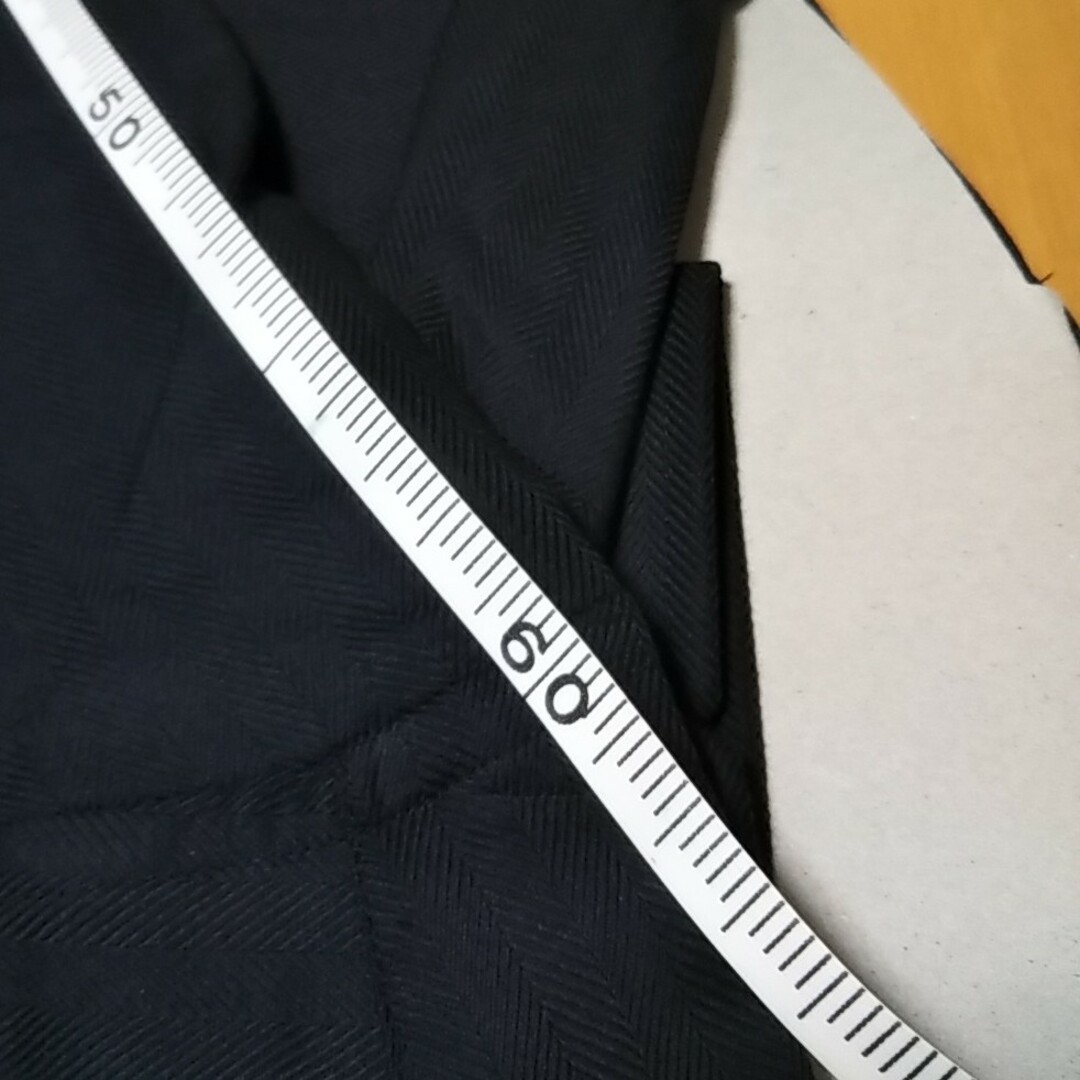 コシノ ヒロコ　シャツ　長袖　Mサイズ　黒　Ｙシャツ　カッターシャツ 5
