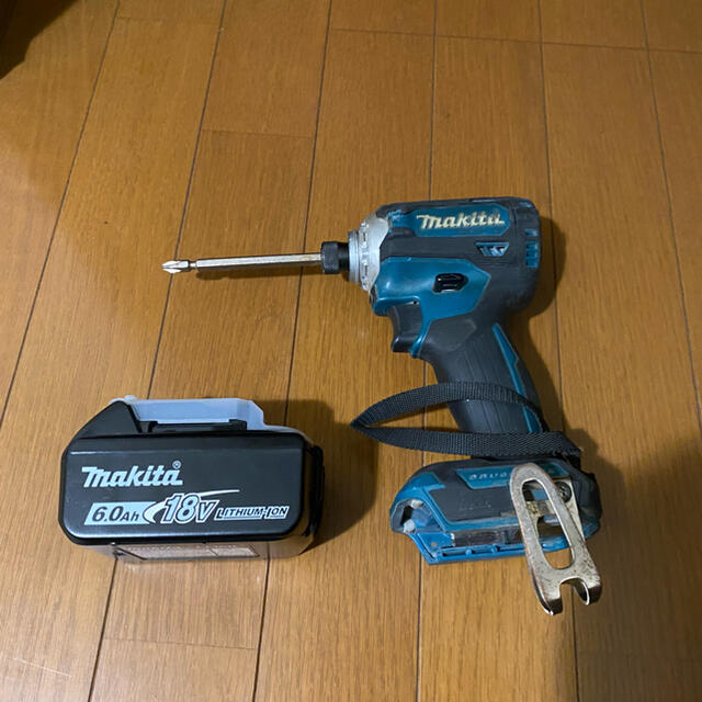 驚き価格 マキタ インパクトドライバー 18V6Ahバッテリー付 ...