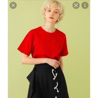 ステュディオス(STUDIOUS)の【最終‼️】新品✨　ユナイテッドトウキョウ ショートＴシャツ　ホワイト　Ｔシャツ(Tシャツ(半袖/袖なし))