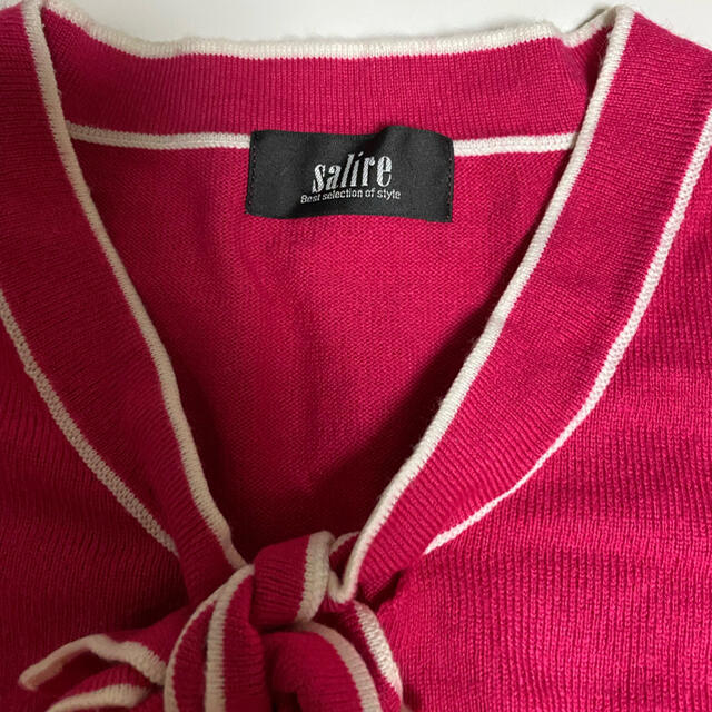 salire(サリア)のセール　ニットトップス レディースのトップス(カットソー(半袖/袖なし))の商品写真