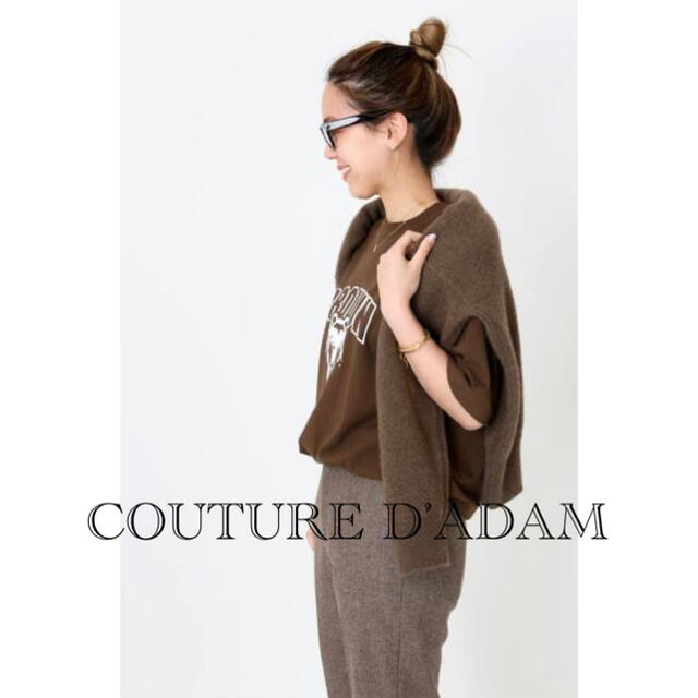 【COUTURE D’ADAM】 BROWN UNIVERCITY  Tシャツ 1