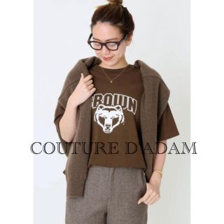 ドゥーズィエムクラス(DEUXIEME CLASSE)の【COUTURE D’ADAM】 BROWN UNIVERCITY  Tシャツ(Tシャツ(半袖/袖なし))