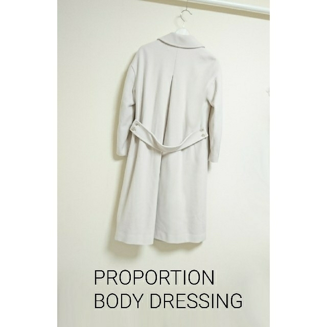 PROPORTION BODY DRESSING(プロポーションボディドレッシング)の新品 PROPORTION BODY DRESSING チェスターコート 美人百 レディースのジャケット/アウター(ロングコート)の商品写真