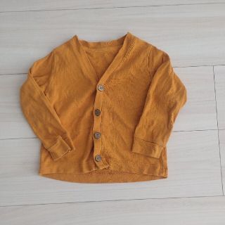 ユニクロ(UNIQLO)の子供服カーディガン　90cm 美品(カーディガン)