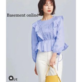 ティティベイト(titivate)のbasement online フリルブラウス(シャツ/ブラウス(長袖/七分))