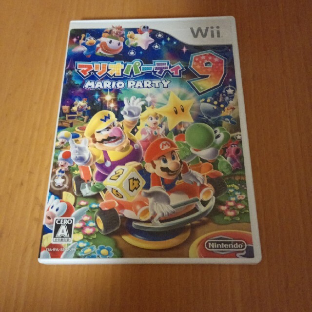 マリオパーティ9 Wii エンタメ/ホビーのゲームソフト/ゲーム機本体(家庭用ゲームソフト)の商品写真