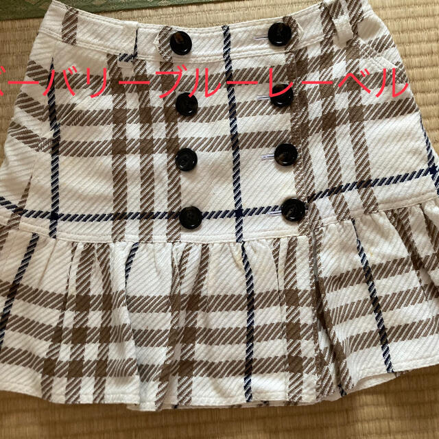 BURBERRY BLUE LABEL(バーバリーブルーレーベル)のスカート　バーバリーブルーレーベル レディースのスカート(ミニスカート)の商品写真
