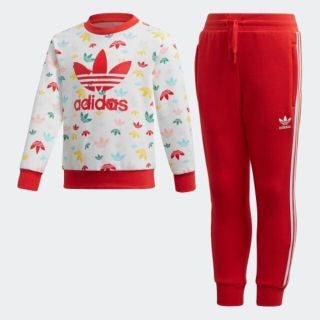 アディダス(adidas)のアディダスオリジナルス セットアップ キッズ 130 スウェット ジャージ 上下(ジャケット/上着)