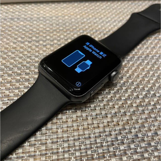 Apple Watch(アップルウォッチ)のアップルウォッチ3  メンズの時計(腕時計(デジタル))の商品写真