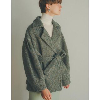 CLANE MIX LOOP TWEED BOX COAT クラネ(その他)