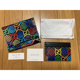 グッチ(Gucci)の新品未使用★グッチGUCCI★サイケデリック★カードケース★(名刺入れ/定期入れ)