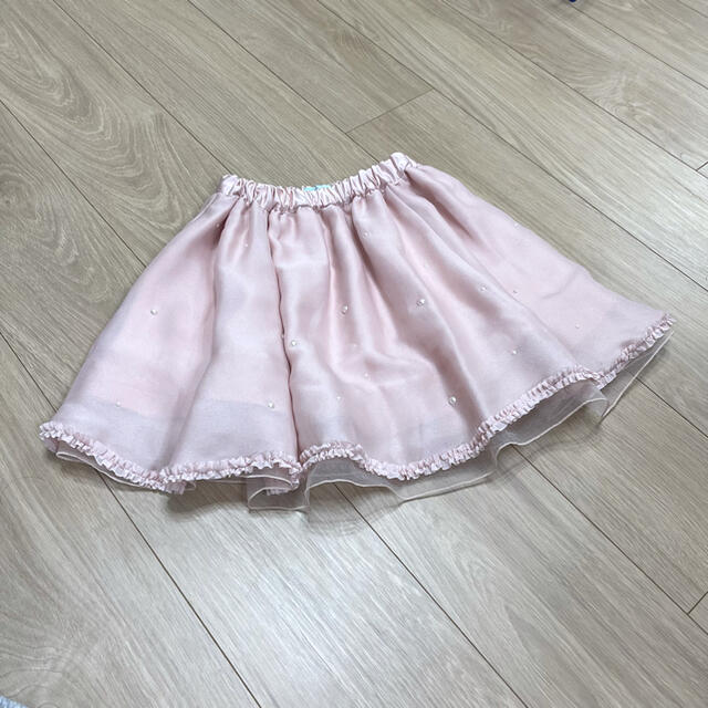 TOCCA(トッカ)のトッカ　スカート　110 フォーマル　ピンク　チュール キッズ/ベビー/マタニティのキッズ服女の子用(90cm~)(スカート)の商品写真