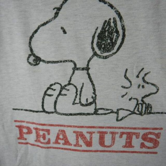 PEANUTS(ピーナッツ)のo3613　ピーナッツ　レディース　半袖　tシャツ　スヌーピー レディースのトップス(Tシャツ(半袖/袖なし))の商品写真