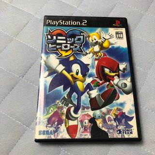 プレイステーション2(PlayStation2)の【説明書なし】ソニックヒーローズ (Playstation2)(家庭用ゲームソフト)