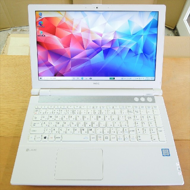 ノートPCWindows10/i7-8550U/8GB/SSD NEC NS600