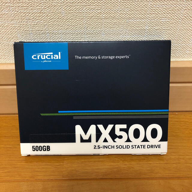 crucialクルーシャル容量crucial MX500 CT500MX500SSD1/JP 新品　未使用