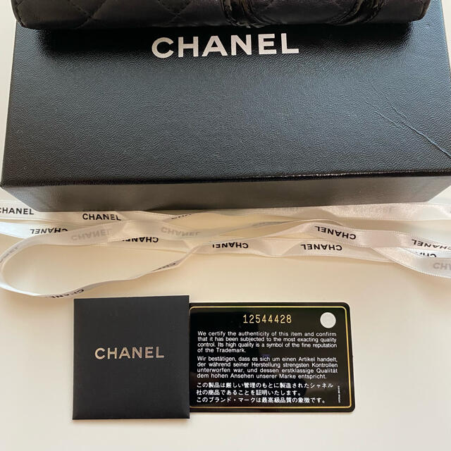 CHANEL(シャネル)の【正規品】シャネル　長財布　カンボンライン　マトラッセ　シリアルカード付 レディースのファッション小物(財布)の商品写真