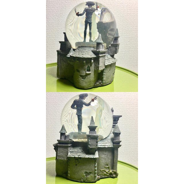 ［レア］シザーハンズ  スノーグローブ Tim Burton snowglobe エンタメ/ホビーのフィギュア(SF/ファンタジー/ホラー)の商品写真