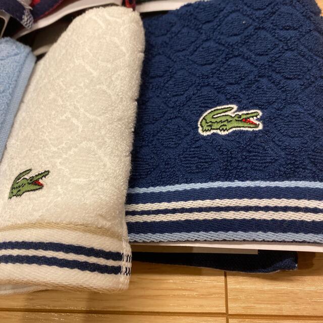 LACOSTE(ラコステ)のLACOSTE ハンカチ　新品未使用 メンズのファッション小物(ハンカチ/ポケットチーフ)の商品写真