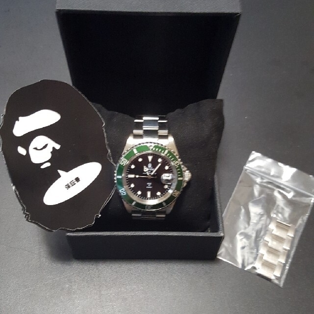 メンズエイプ　A BATHING APE   BAPEX   サルマリーナ　自動巻