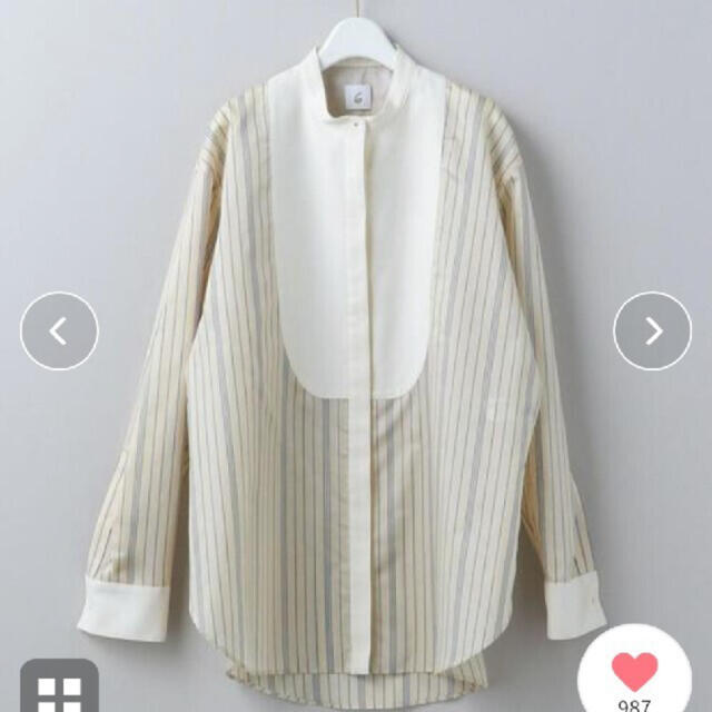 ＜6(ROKU)＞STRIPE DRESS SHIRT/シャツ