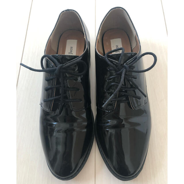 Juze(ジュゼ)の【TY様専用】Juze エナメルレースアップシューズ レディースの靴/シューズ(ローファー/革靴)の商品写真