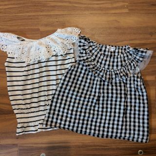 グローバルワーク(GLOBAL WORK)の【にじ様専用】グローバルワーク　☆ノースリーブシャツ　2枚組(Tシャツ/カットソー)