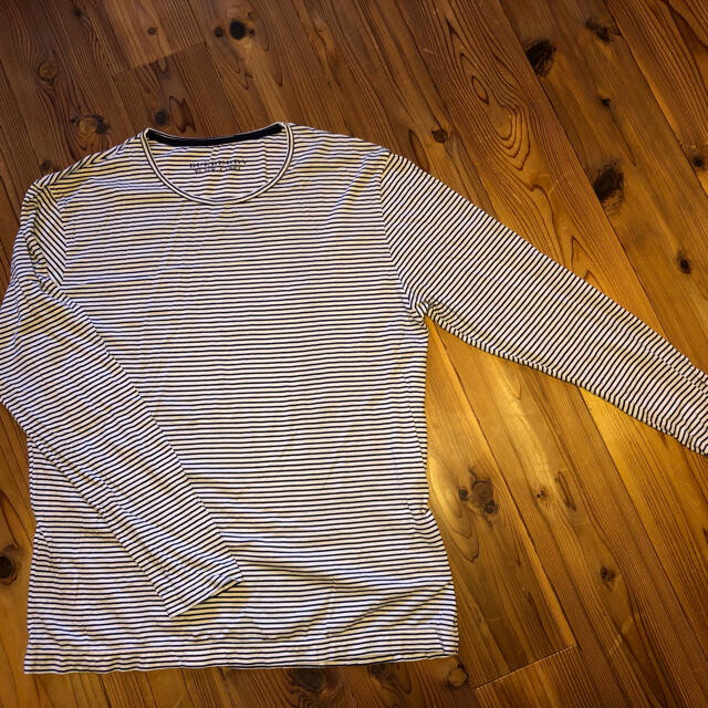 BURBERRY BLACK LABEL(バーバリーブラックレーベル)のバーバリーブラックレーベル　カットソー重ね着2着セット メンズのトップス(Tシャツ/カットソー(七分/長袖))の商品写真