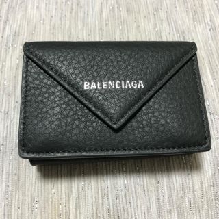 バレンシアガ(Balenciaga)の【正規品】最終値下げ　バレンシアガ　ペーパーウォレットミニ財布　グレー(財布)