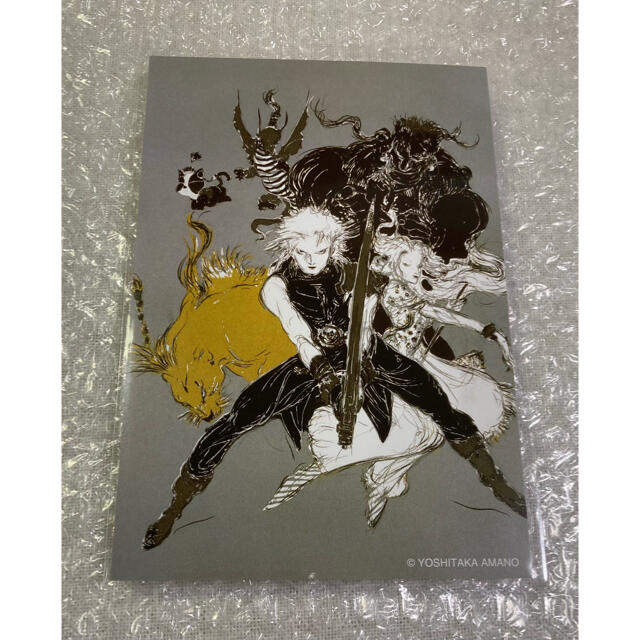 新品未使用 天野喜孝 天野展 会場限定 ポストカード FF7 1枚 新品未使用 天野喜孝 天野展 会場限定 ポストカード FF7 1枚