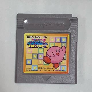 ニンテンドウ(任天堂)のカービィのブロックボール ゲームボーイ ソフト(携帯用ゲームソフト)