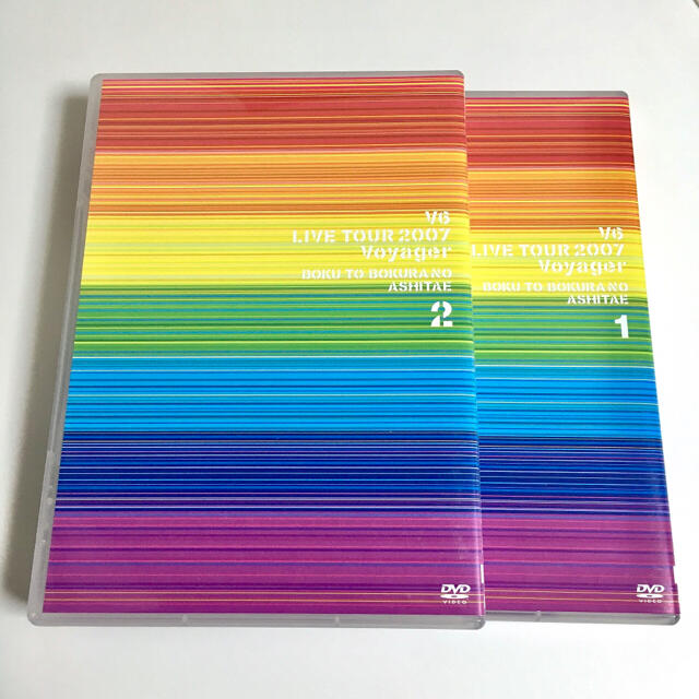 V6(ブイシックス)のV6　LIVE　TOUR　2007　Voyager-僕と僕らのあしたへ-（初回限 エンタメ/ホビーのDVD/ブルーレイ(ミュージック)の商品写真