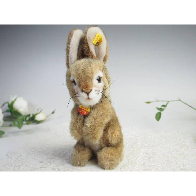 Steiff(シュタイフ)の★シュタイフ★Dormill Rabbit 20cm オールID's完品★ウサギ エンタメ/ホビーのおもちゃ/ぬいぐるみ(ぬいぐるみ)の商品写真