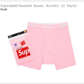 シュプリーム(Supreme)のsupreme Hanes boxer briefs シュプリーム　パンツ(ボクサーパンツ)