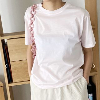 エディットフォールル(EDIT.FOR LULU)のSamoyed Tシャツ ベージュ サモエド(Tシャツ(半袖/袖なし))