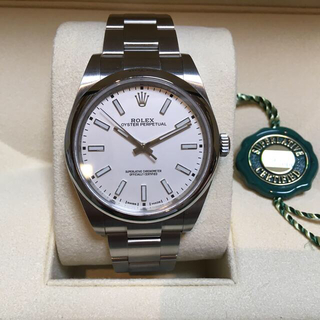 ロレックス(ROLEX)のロレックス　114300 美品　ホワイト(腕時計(アナログ))