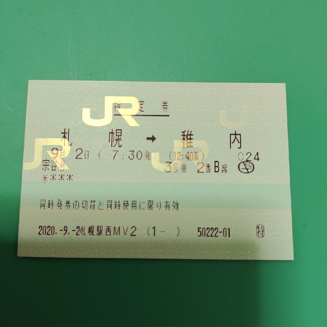 特急宗谷 特急券 エンタメ/ホビーのテーブルゲーム/ホビー(鉄道)の商品写真